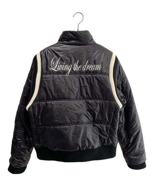 AFB（エーエフビー）AFB (エーエフビー) afb ltd puffer jacket ブラック サイズ:Ｍの古着・服飾アイテム