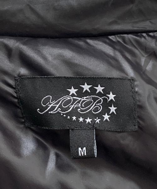 AFB（エーエフビー）AFB (エーエフビー) afb ltd puffer jacket ブラック サイズ:Ｍの古着・服飾アイテム