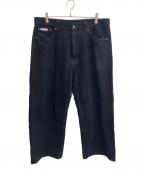 Calvin Kleinカルバンクライン）の古着「バギージーンズ」｜ネイビー