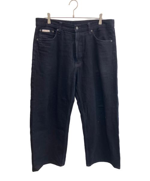 Calvin Klein（カルバンクライン）Calvin Klein (カルバンクライン) バギージーンズ ネイビー サイズ:86㎝の古着・服飾アイテム