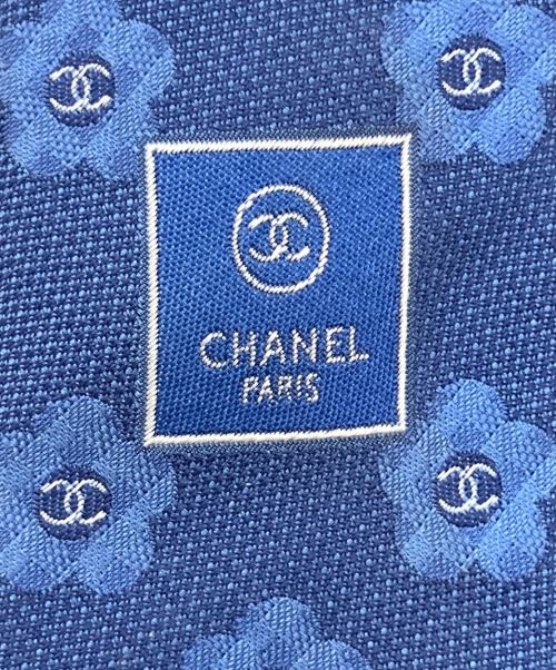 CHANEL（シャネル）CHANEL (シャネル) ネクタイ ネイビー サイズ:不明の古着・服飾アイテム