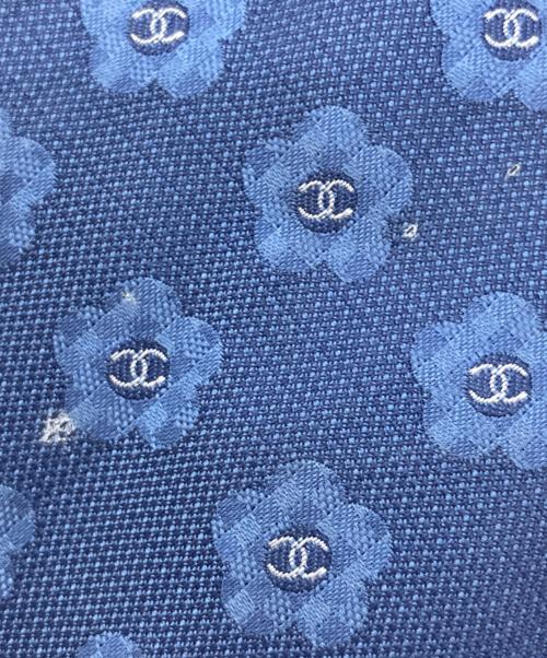 CHANEL（シャネル）CHANEL (シャネル) ネクタイ ネイビー サイズ:不明の古着・服飾アイテム