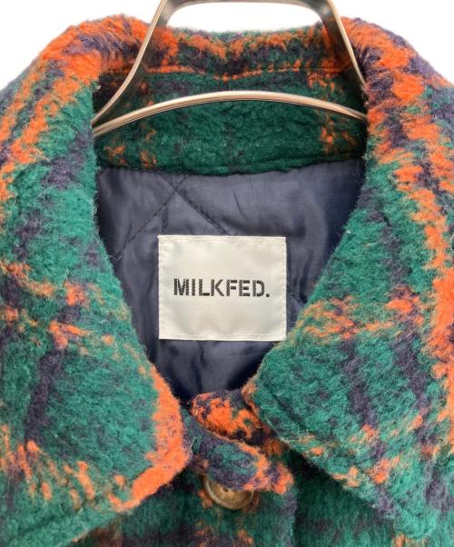 MILK FED.（ミルクフェド）MILK FED. (ミルクフェド) CPOジャケット チェック サイズ:FREEの古着・服飾アイテム