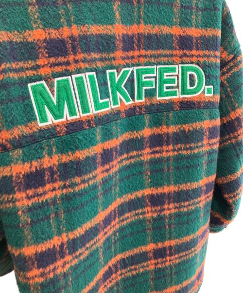 MILK FED.（ミルクフェド）MILK FED. (ミルクフェド) CPOジャケット チェック サイズ:FREEの古着・服飾アイテム
