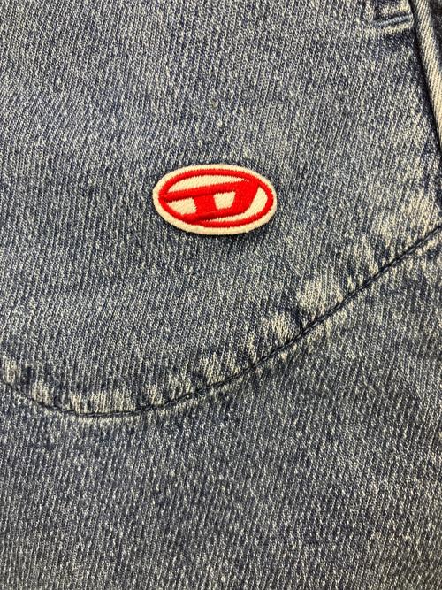 DIESEL（ディーゼル）DIESEL (ディーゼル) トラックデニム ワイドストレート ネイビー サイズ:XSの古着・服飾アイテム