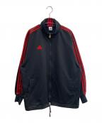 adidasアディダス）の古着「90’sトラックジャケット」｜ブラック×レッド
