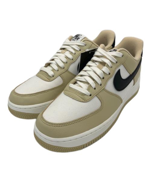 NIKE（ナイキ）NIKE (ナイキ) AIR FORCE 1 '07 ホワイト×ベージュ サイズ:26.5の古着・服飾アイテム