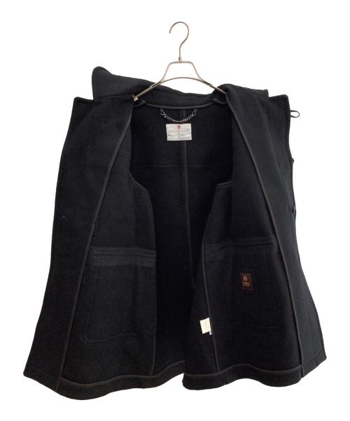 MONTGOMERY（モンゴメリー）MONTGOMERY (モンゴメリー) ロングダッフルコート ブラック サイズ:2の古着・服飾アイテム