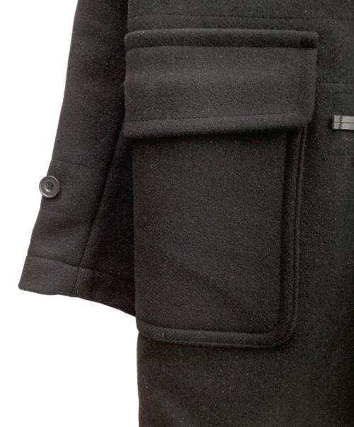 MONTGOMERY（モンゴメリー）MONTGOMERY (モンゴメリー) ロングダッフルコート ブラック サイズ:2の古着・服飾アイテム