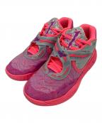 PUMAプーマ）の古着「MB.05 WORLD TOUR」｜ショッキングピンク