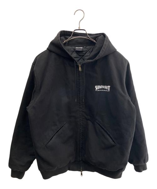 THRASHER（スラッシャー）THRASHER (スラッシャー) アクティブジャケット ブラック サイズ:XLの古着・服飾アイテム