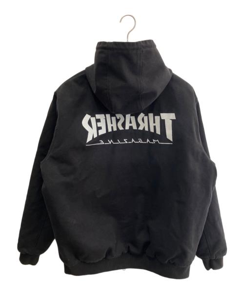 THRASHER（スラッシャー）THRASHER (スラッシャー) アクティブジャケット ブラック サイズ:XLの古着・服飾アイテム