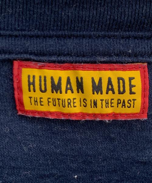 HUMAN MADE（ヒューマンメイド）HUMAN MADE (ヒューマンメイド) GRAPHIC T-SHIRT ネイビー×イエロー サイズ:Ｍの古着・服飾アイテム