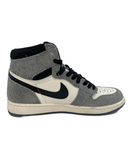 NIKE（ナイキ）NIKE (ナイキ) Air Jordan 1 Retro グレー サイズ:27cmの古着・服飾アイテム