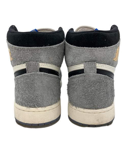 NIKE（ナイキ）NIKE (ナイキ) Air Jordan 1 Retro グレー サイズ:27cmの古着・服飾アイテム
