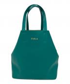 FURLAフルラ）の古着「トートバッグ」｜グリーン