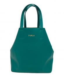 FURLA（フルラ）の古着「トートバッグ」｜グリーン