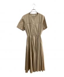 Burberry's（バーバリー）の古着「半袖ワンピース」｜ベージュ