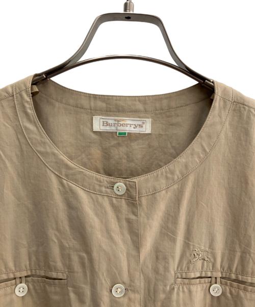 Burberry's（バーバリー）Burberry's (バーバリー) 半袖ワンピース ベージュ サイズ:FREEの古着・服飾アイテム
