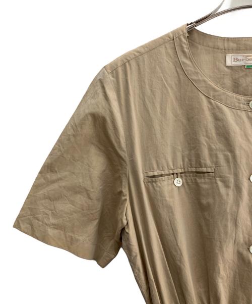 Burberry's（バーバリー）Burberry's (バーバリー) 半袖ワンピース ベージュ サイズ:FREEの古着・服飾アイテム