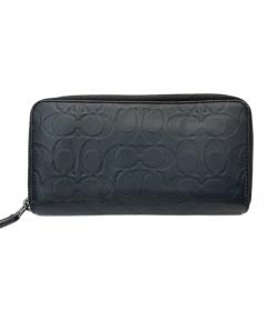 中古・古着通販】COACH (コーチ) 長財布 ブラック｜ブランド・古着通販