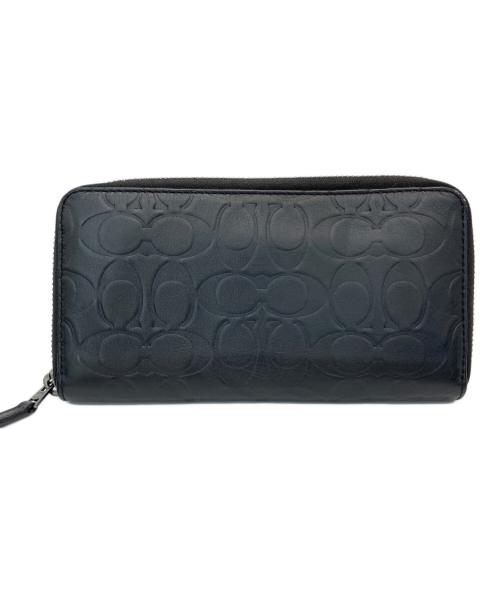COACH（コーチ）COACH (コーチ) 長財布 ブラックの古着・服飾アイテム