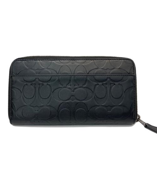 COACH（コーチ）COACH (コーチ) 長財布 ブラックの古着・服飾アイテム