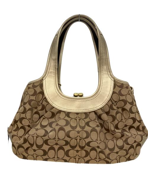 COACH（コーチ）COACH (コーチ) ワンショルダーバッグ ベージュの古着・服飾アイテム
