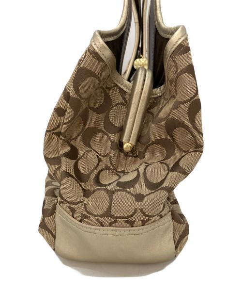 COACH（コーチ）COACH (コーチ) ワンショルダーバッグ ベージュの古着・服飾アイテム