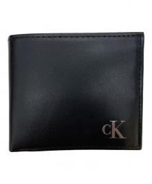 Calvin Klein（カルバンクライン）の古着「2つ折り財布」｜ブラック