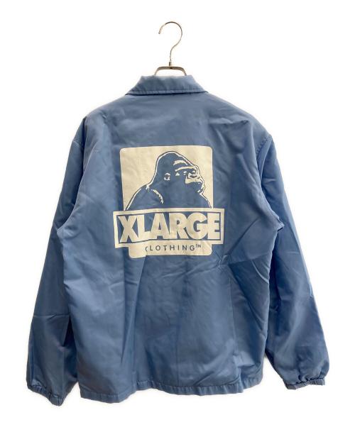 X-LARGE（エクストララージ）X-LARGE (エクストララージ) コーチジャケット ブルー サイズ:Ｍの古着・服飾アイテム