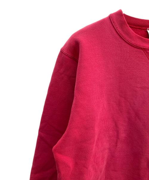 Champion（チャンピオン）Champion (チャンピオン) 90'sロゴ刺繍スウェット レッド サイズ:Ｍの古着・服飾アイテム