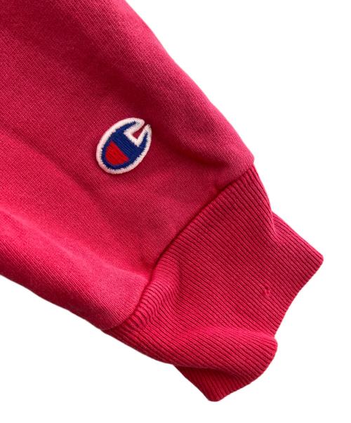 Champion（チャンピオン）Champion (チャンピオン) 90'sロゴ刺繍スウェット レッド サイズ:Ｍの古着・服飾アイテム