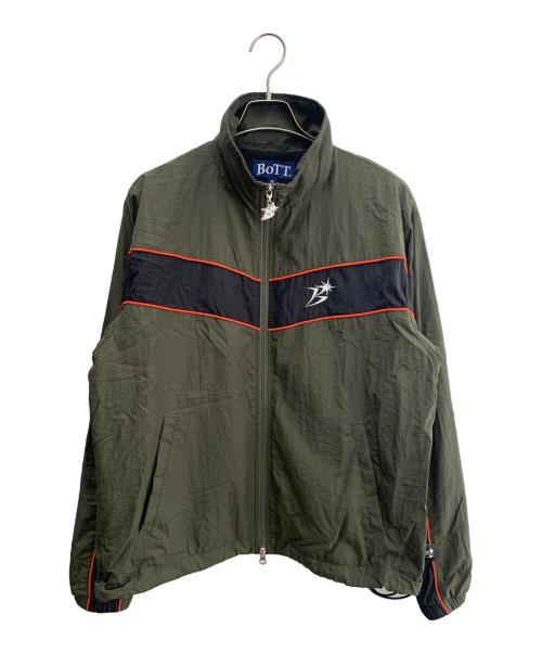 BoTT（ボット）BoTT (ボット) Paneled Track Jacket カーキ サイズ:Ｍの古着・服飾アイテム