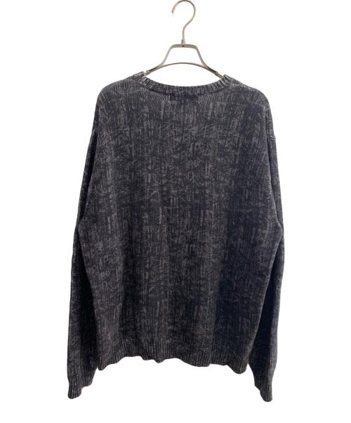 BoTT（ボット）BoTT (ボット) Bamboo Camo Printed Sweater ブラック×ブラウン サイズ:Ｍの古着・服飾アイテム