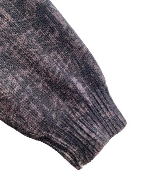 BoTT（ボット）BoTT (ボット) Bamboo Camo Printed Sweater ブラック×ブラウン サイズ:Ｍの古着・服飾アイテム