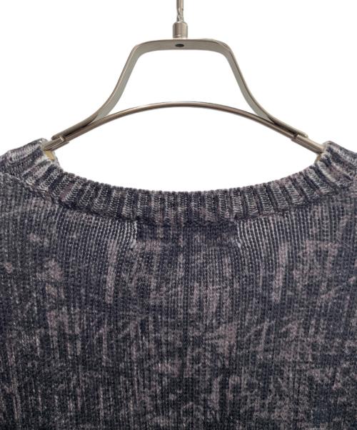 BoTT（ボット）BoTT (ボット) Bamboo Camo Printed Sweater ブラック×ブラウン サイズ:Ｍの古着・服飾アイテム