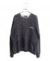 BoTT（ボット）の古着「Bamboo Camo Printed Sweater」｜ブラック×ブラウン