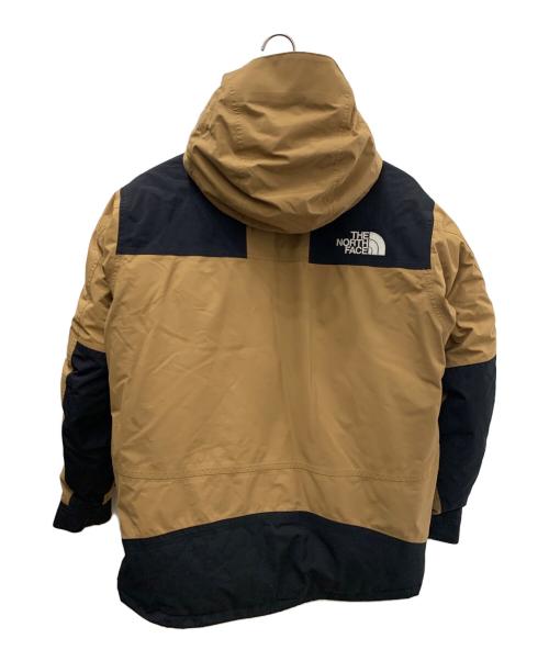 THE NORTH FACE（ザ ノース フェイス）THE NORTH FACE (ザ ノース フェイス) マウンテンダウンジャケット ベージュ×ブラック サイズ:Lの古着・服飾アイテム