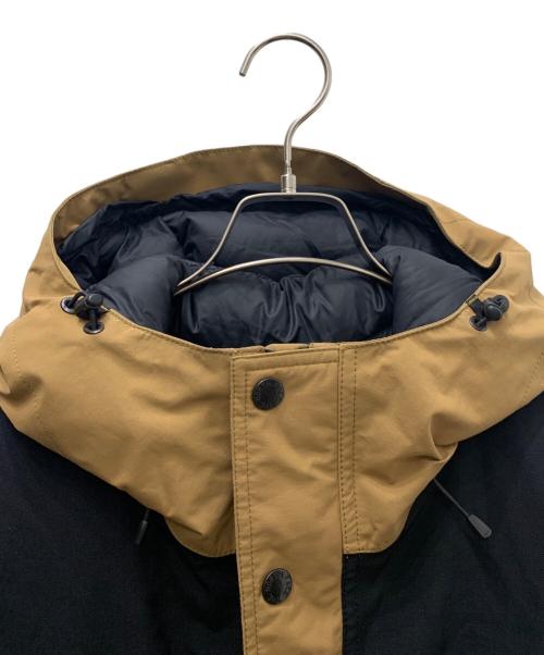 THE NORTH FACE（ザ ノース フェイス）THE NORTH FACE (ザ ノース フェイス) マウンテンダウンジャケット ベージュ×ブラック サイズ:Lの古着・服飾アイテム