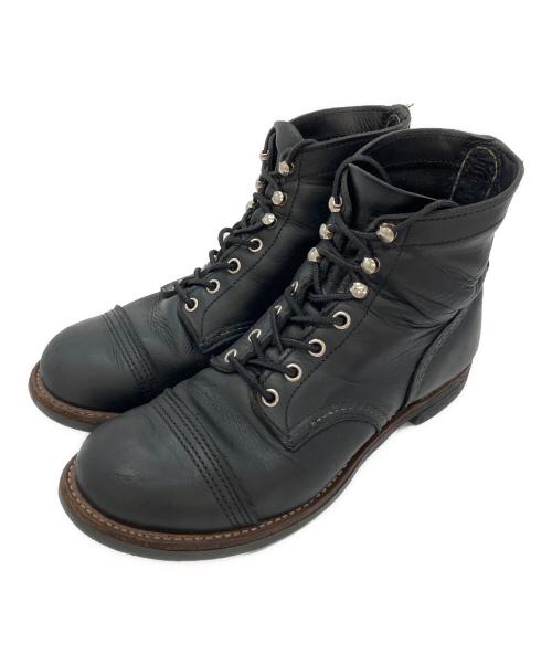 RED WING（レッドウィング）RED WING (レッドウィング) アイアンレンジャー ブラック サイズ:25cmの古着・服飾アイテム