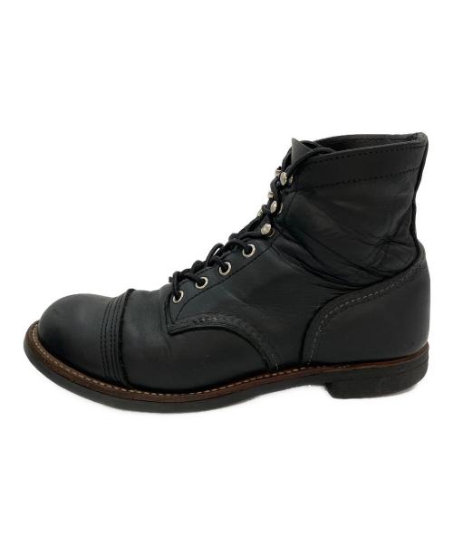 RED WING（レッドウィング）RED WING (レッドウィング) アイアンレンジャー ブラック サイズ:25cmの古着・服飾アイテム