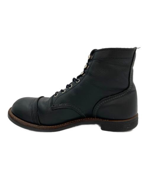 RED WING（レッドウィング）RED WING (レッドウィング) アイアンレンジャー ブラック サイズ:25cmの古着・服飾アイテム