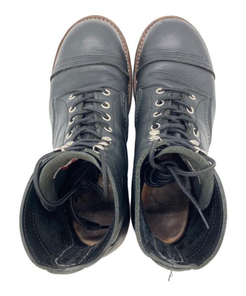 RED WING（レッドウィング）RED WING (レッドウィング) アイアンレンジャー ブラック サイズ:25cmの古着・服飾アイテム