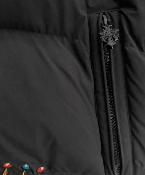 unknown（アンノウン）unknown (アンノーン) Ed Hardy (エド ハーディー) 中綿ジャケット ブラック サイズ:Ｍの古着・服飾アイテム