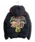 unknown (アンノーン) Ed Hardy (エド ハーディー) 中綿ジャケット ブラック サイズ:Ｍ：18000円