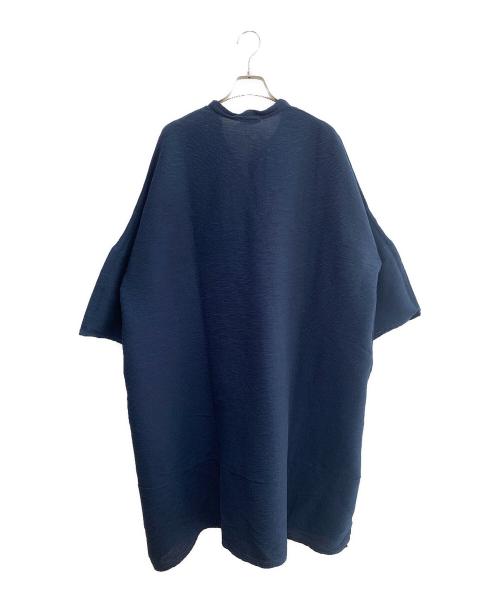 plantation（プランテーション）plantation (プランテーション) 長袖ワンピース ブルー サイズ:Ｍ 未使用品の古着・服飾アイテム