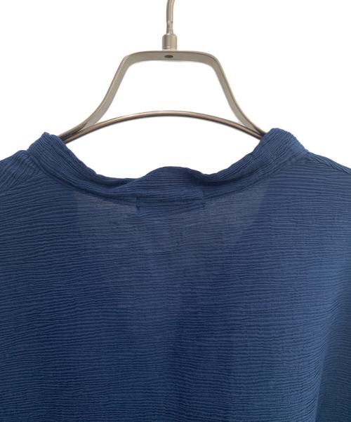 plantation（プランテーション）plantation (プランテーション) 長袖ワンピース ブルー サイズ:Ｍ 未使用品の古着・服飾アイテム