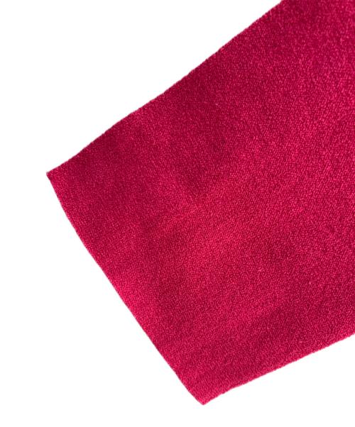 ISSEY MIYAKE（イッセイミヤケ）ISSEY MIYAKE (イッセイミヤケ) 長袖カットソー ショッキングピンク サイズ:２の古着・服飾アイテム