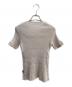 ISSEY MIYAKE (イッセイミヤケ) 半袖カットソー アイボリー サイズ:２：6000円